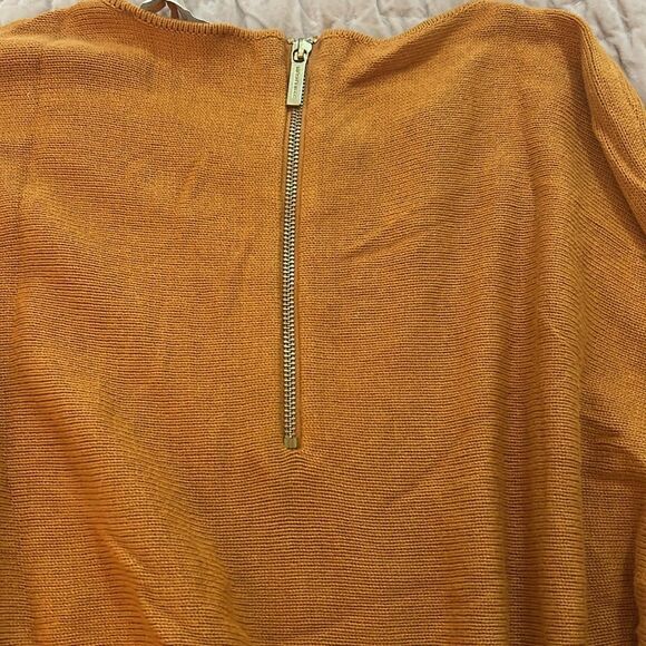 MICHAEL Michael Kors Marigold Knit tunic sweater with round hem size XL - Picture 7 of 8